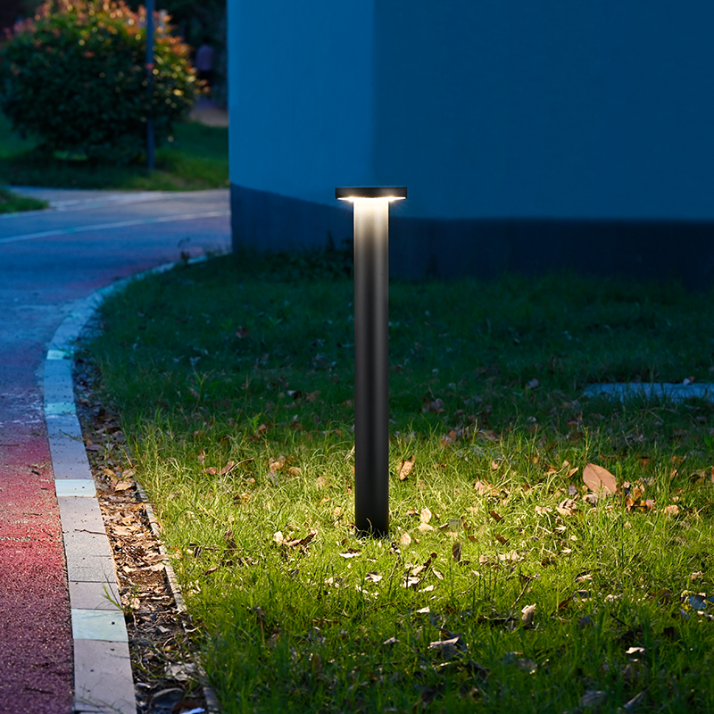 YMLED-6236 Nowo zaprojektowana zewnętrzna lampa trawnikowa LED ze stopu aluminium IP65